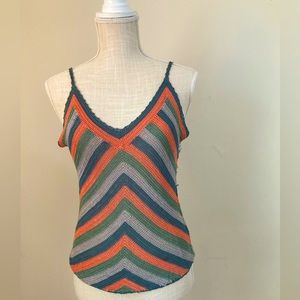 Crocheted tank top